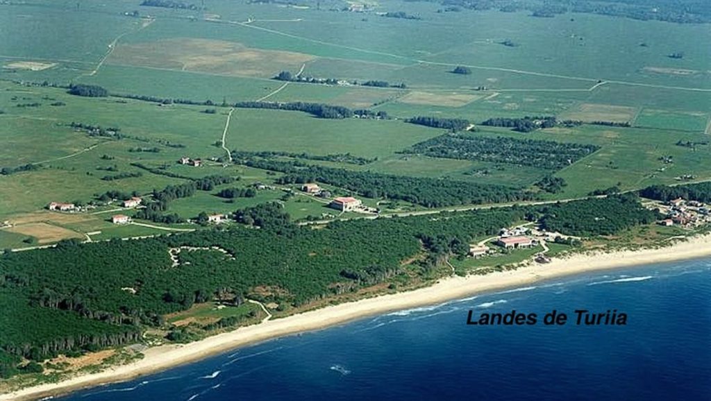 Arena y orilla en Playa Los Lances Norte, Tarifa, Cádiz