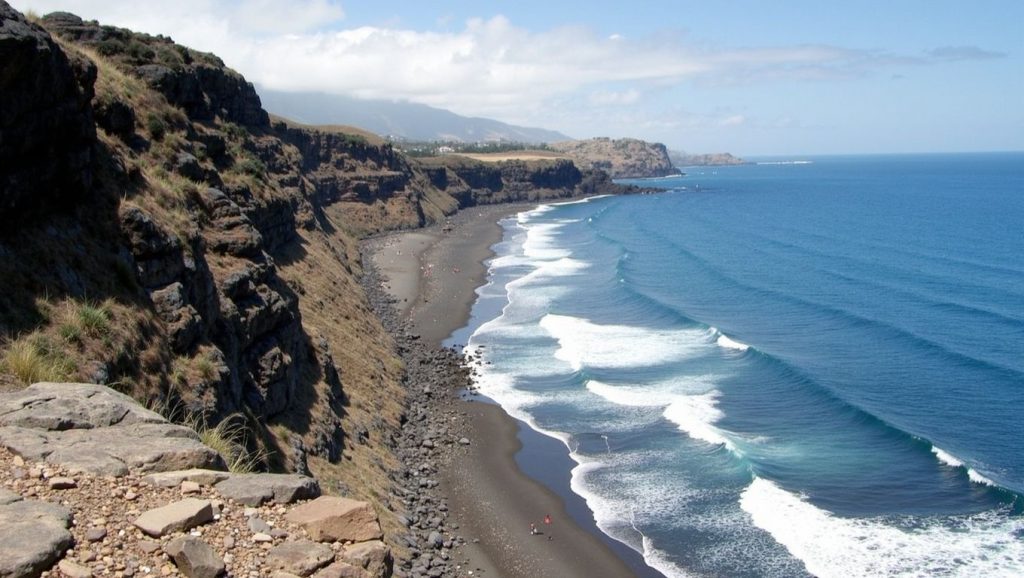 Panorámica de Playa Los Patos, Tenerife