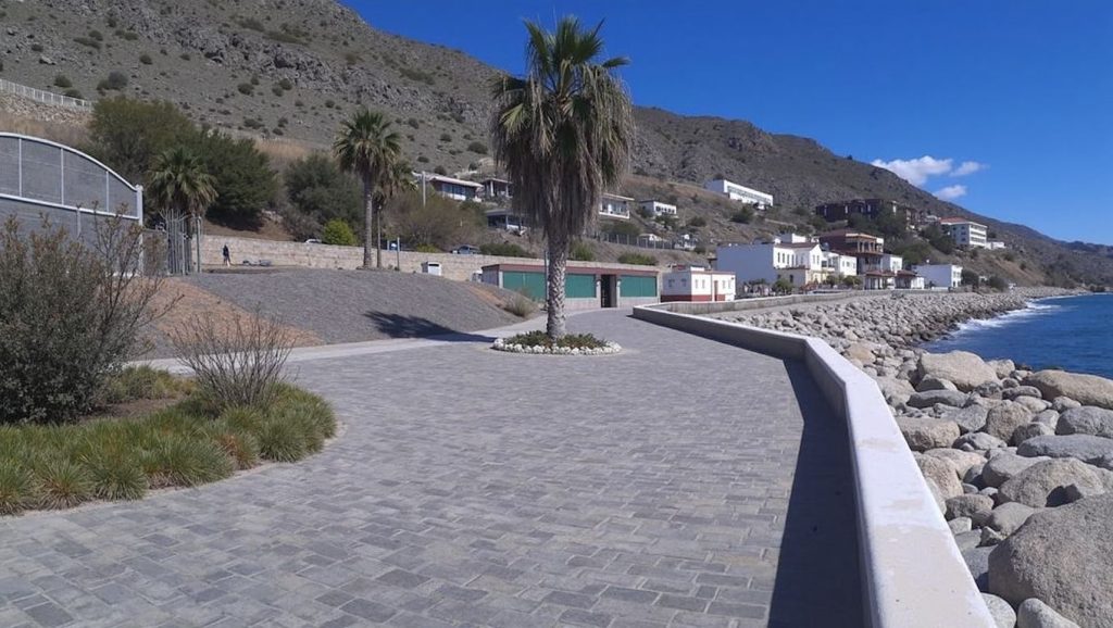 Playa Los Yesos (Sorvilán) — playa en la costa de Granada