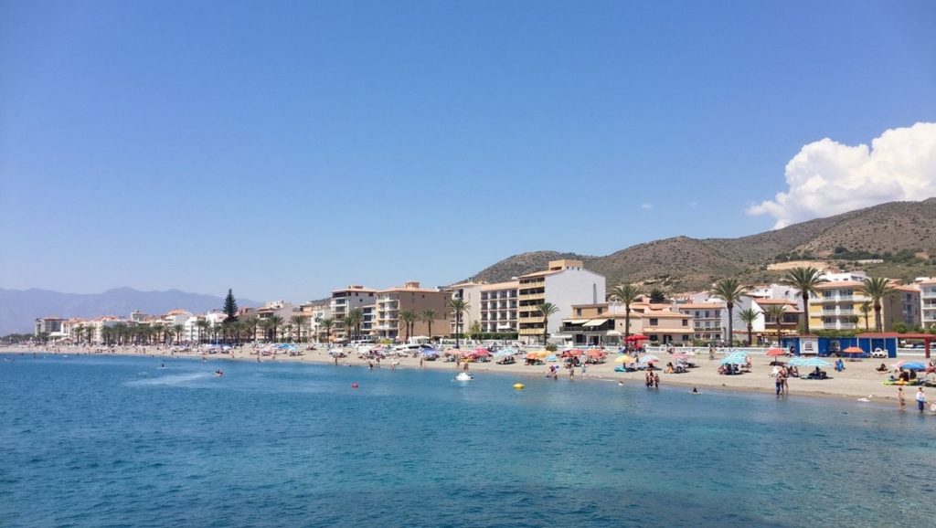 Arena fina en Maruja García, Torrenueva Costa, Granada