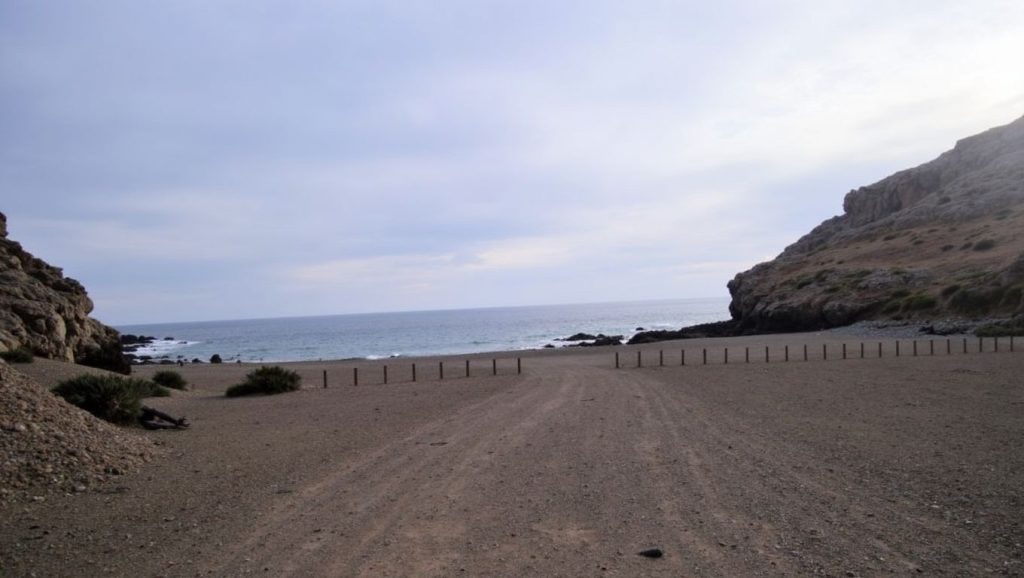 Entorno natural de Playa Medio Almud en Gran Canaria