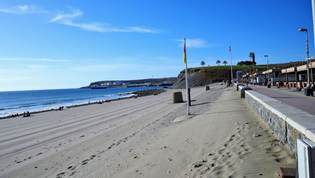 Entorno natural de Playa Meloneras en Gran Canaria