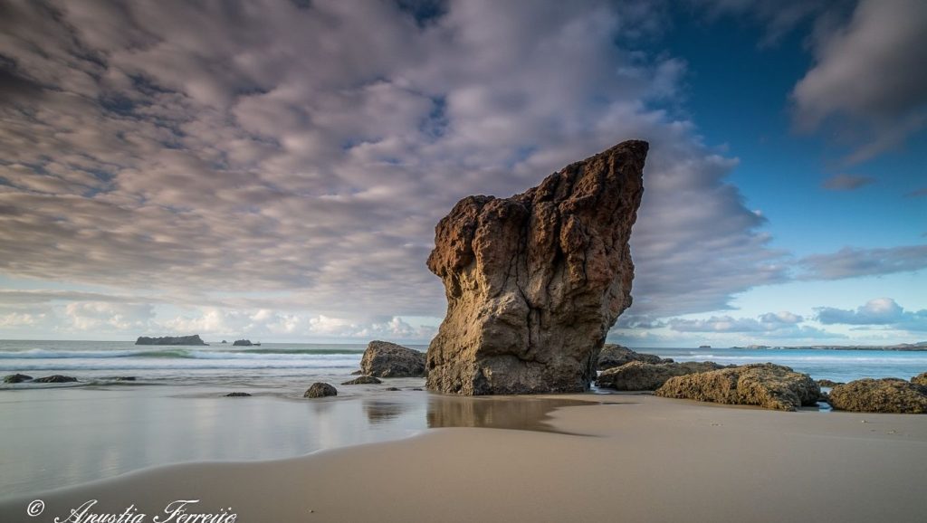 Entorno natural de Playa Mexa La Yegua en Asturias