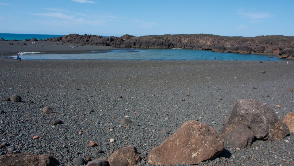 Arena de Playa Montaña Bermeja, Yaiza (Lanzarote)