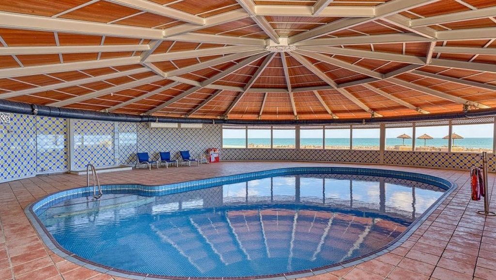 Vista general de Playa Nudista de Vera, Vera