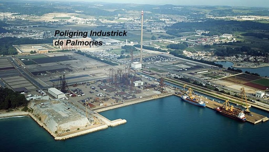 Panorámica de Playa Palmones con cielo despejado, Los Barrios