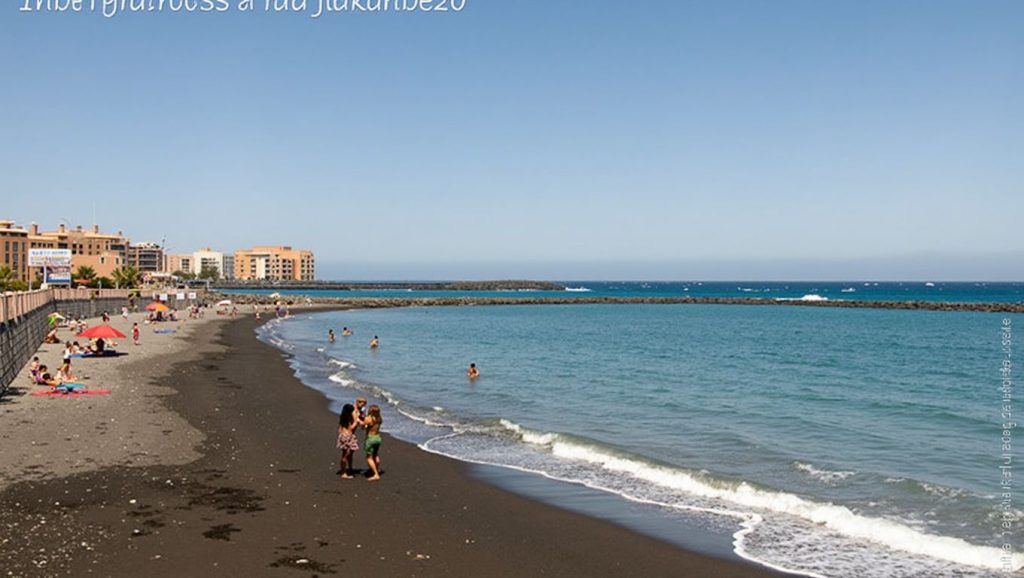 Panorámica de Playa para perros El Cabezo, Tenerife