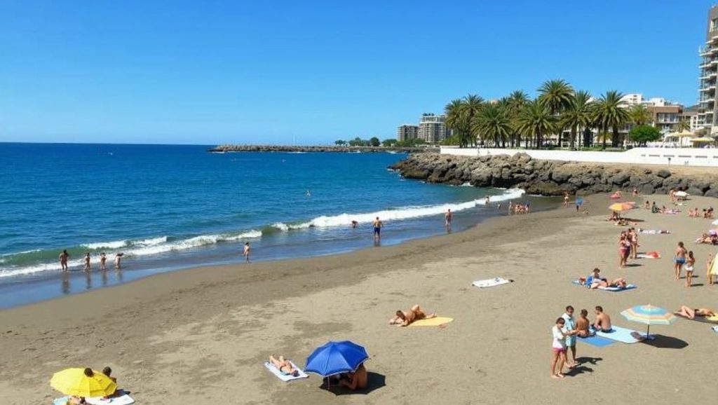 Aguas de Playa Patalavaca en San Bartolomé de Tirajana (Maspalomas) (Gran Canaria)