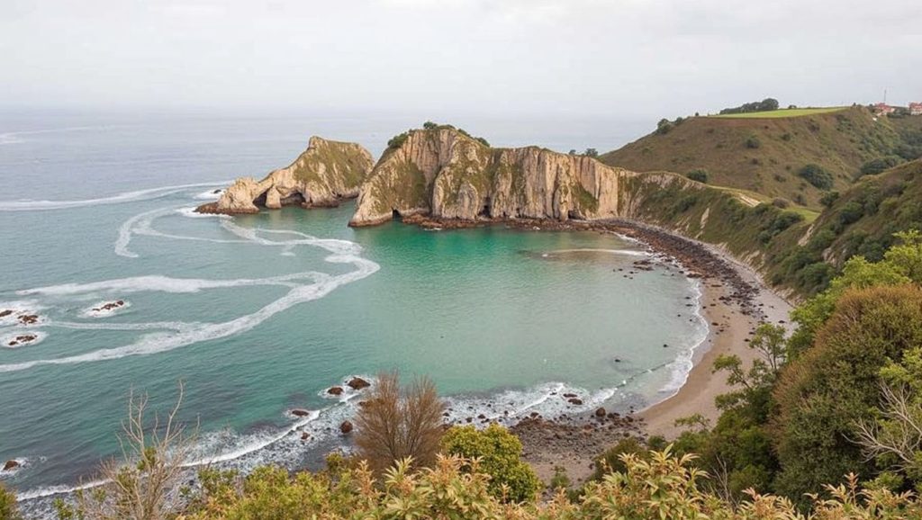 Arena de Playa Peñadoiro, Cudillero (Asturias)