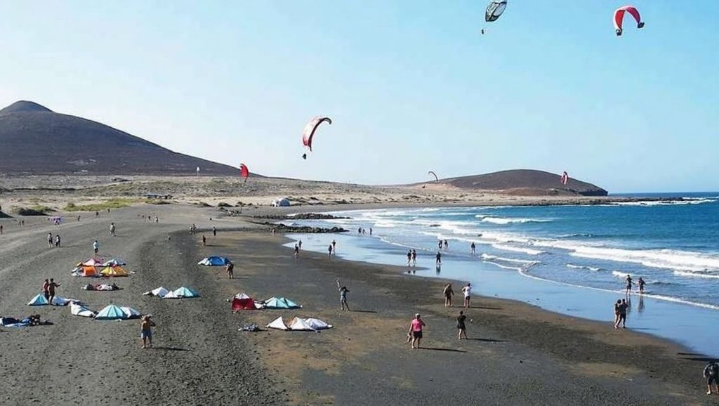 Entorno natural de Playa Pelada en Tenerife