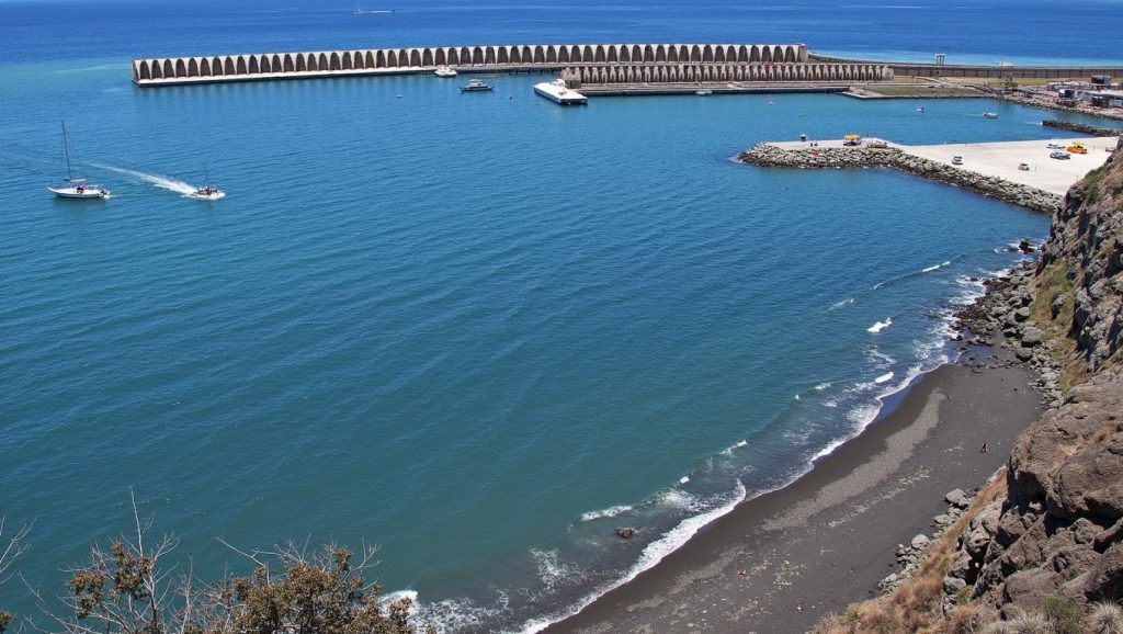 Arena volcánica de Playa Piedra Nueva, Mazo (La Palma)