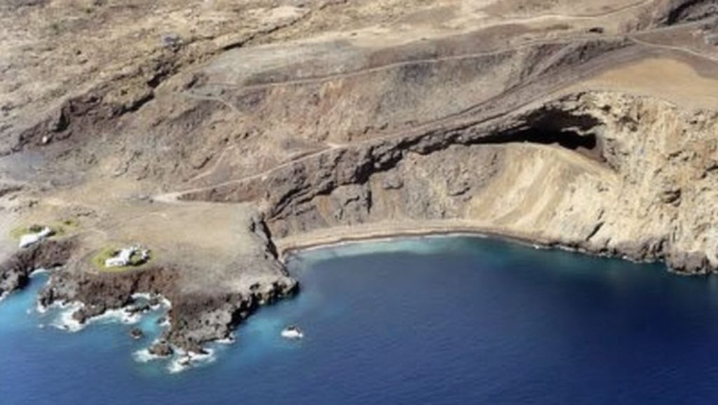 Entorno natural de Playa Piedra Nueva en La Palma
