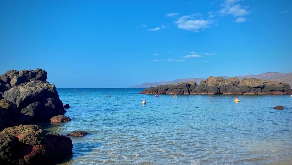 Aguas de Playa Pila de la Barrilla en Playa Chica) (San Bartolomé (Lanzarote)