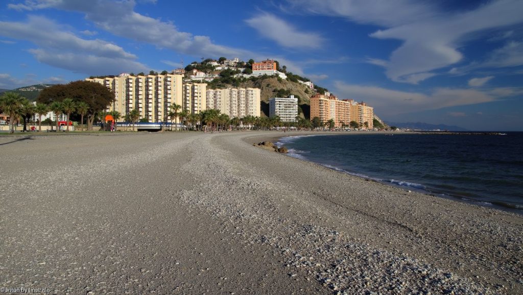 Arena fina en Puerta del Mar, Almuñécar, Granada