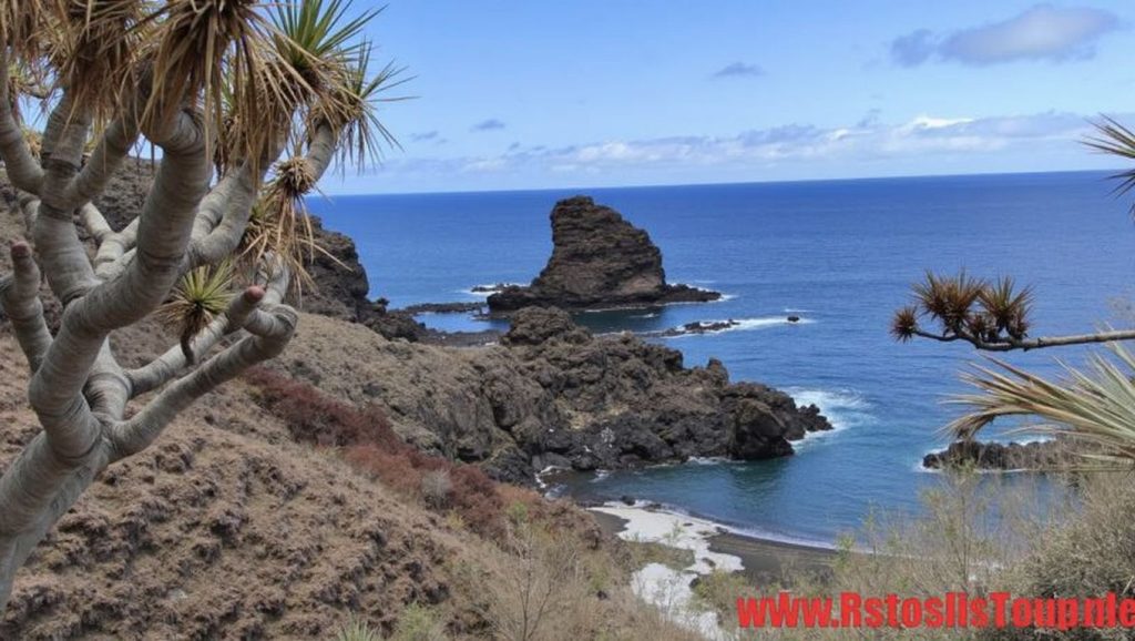 Arena volcánica de Playa Roque Bermejo, El Rosario (Tenerife)