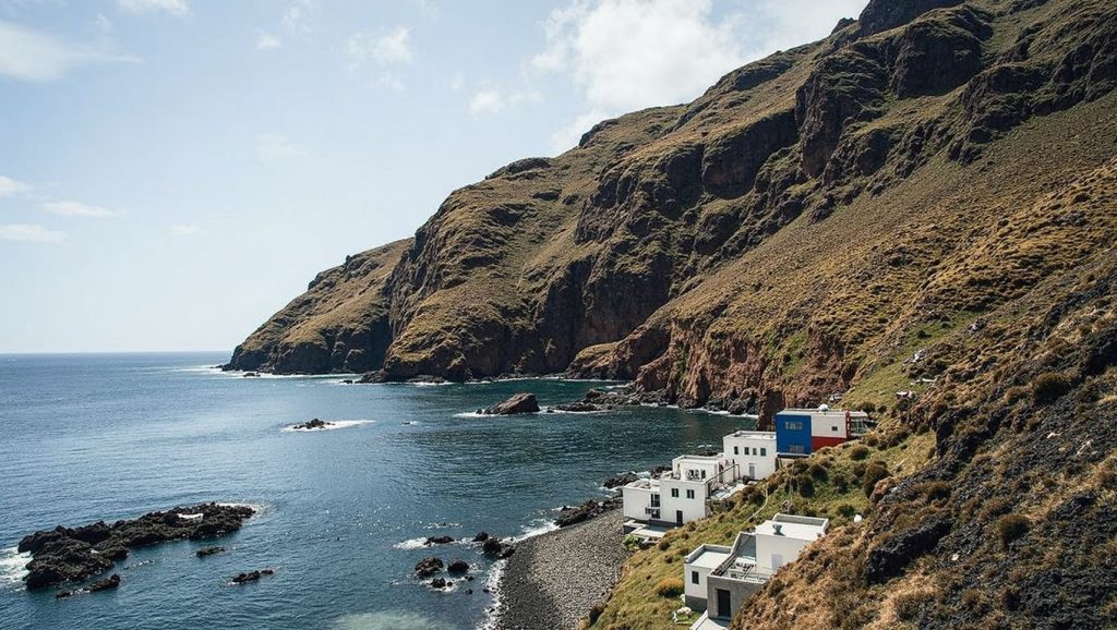 Aguas de Playa Roque Bermejo en El Rosario (Tenerife)