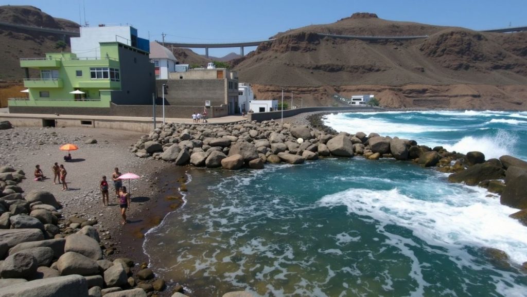 Arena de Playa San Felipe, Santa María de Guía de Gran Canaria (Gran Canaria)