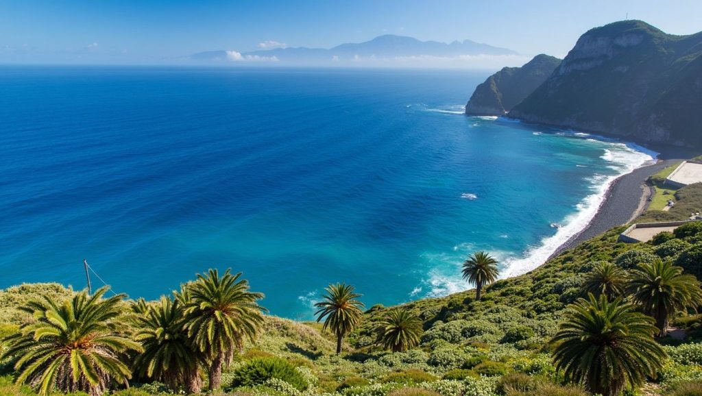 Arena volcánica de Playa de Santa Catalina, Vallehermoso (La Gomera)