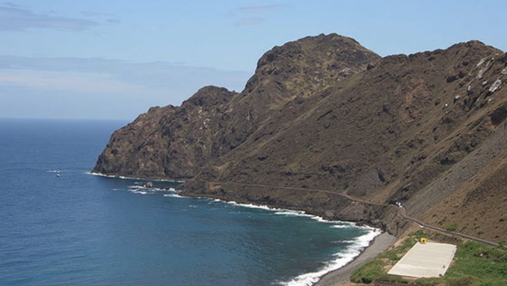 Entorno natural de Playa de Santa Catalina en La Gomera