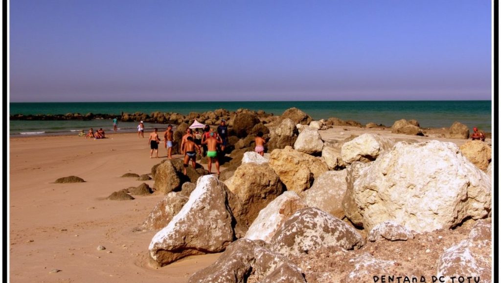 Camino de acceso a Santa María del Mar, Cádiz, Cádiz