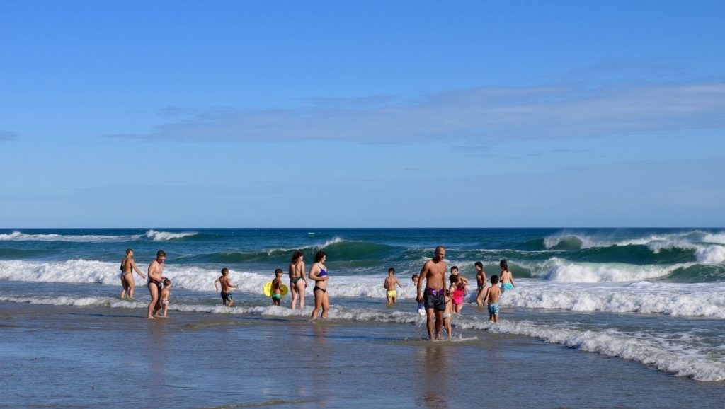 Textura de arena en Serena, Estepona, Málaga