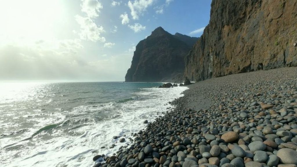 Panorámica de Playa Tasartico, Gran Canaria
