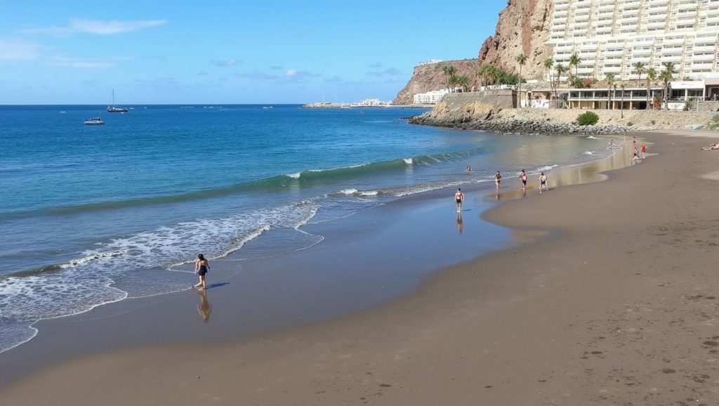 Playa Taurito en Mogán (Gran Canaria)