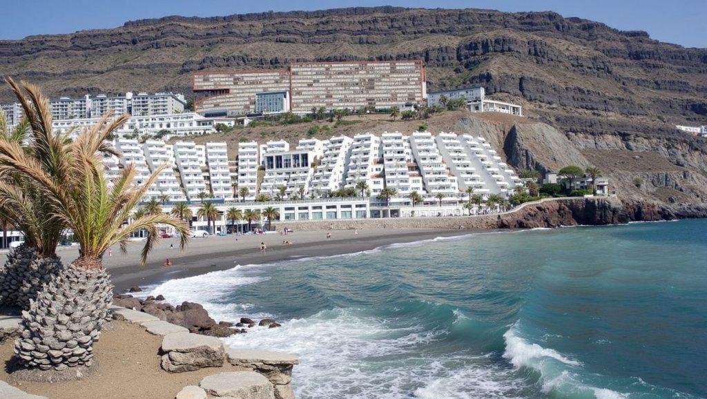 Aguas de Playa Taurito en Mogán (Gran Canaria)