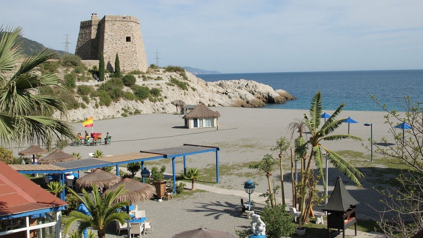 Playa Tesorillo Almuñécar Granada