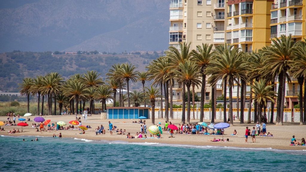 Horizonte desde Playa Torrenueva, Torrenueva Costa, Granada
