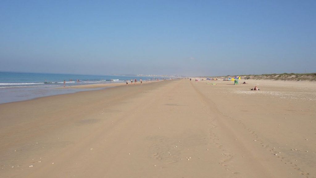 Playa Urbana de Punta Umbría en Punta Umbría, Huelva