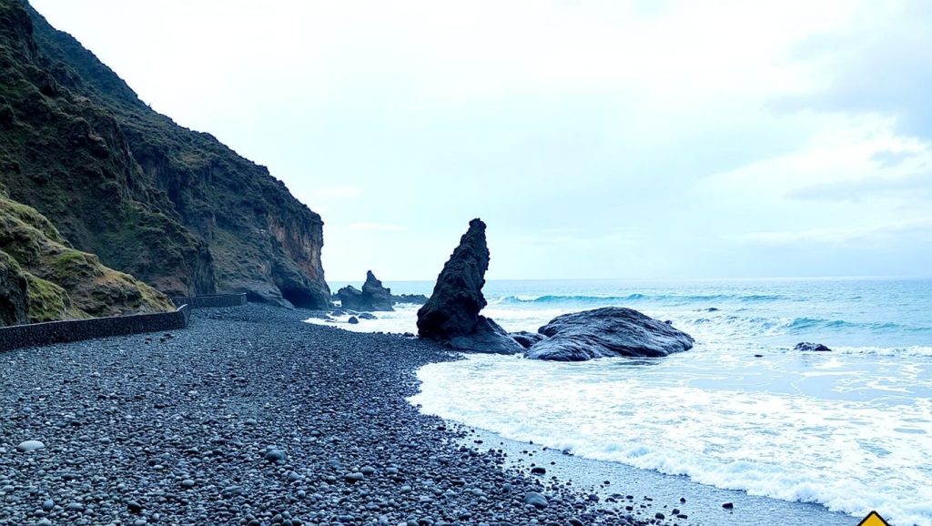 Arena de Playa y Fuente de Tejigüel, Hermigua (La Gomera)