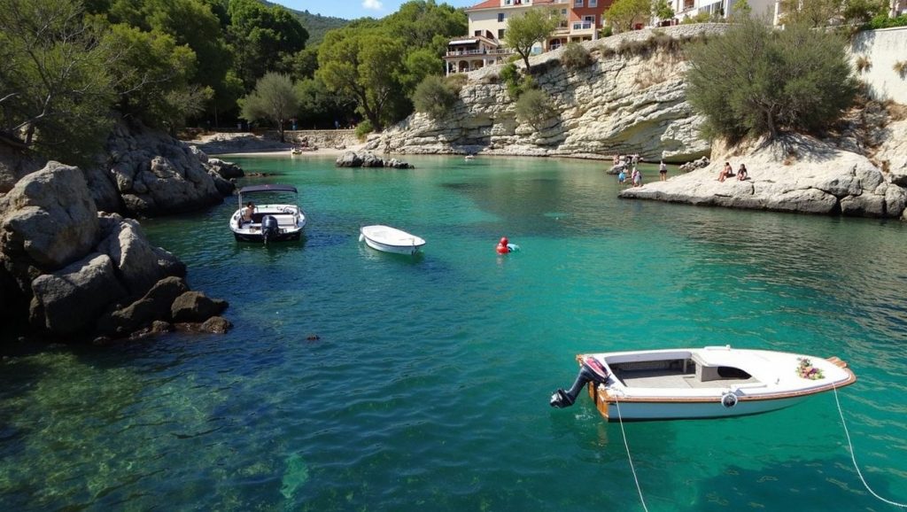 Amplio horizonte marino en Playas de Paguera, Calvià