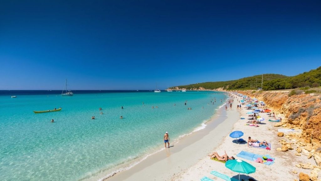 Playa Playas de Paguera en Calvià, Mallorca