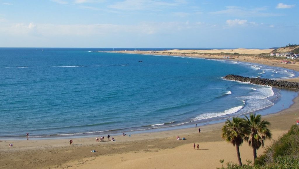 Panorámica de Playas del Veril, Gran Canaria