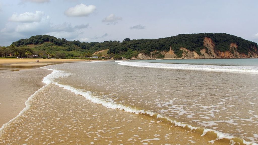 Aguas de Playina de Rodiles en Villaviciosa (Asturias)