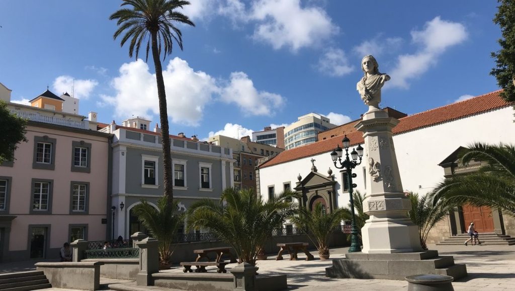 Plaza El Yoret en Las Palmas de Gran Canaria (Gran Canaria)