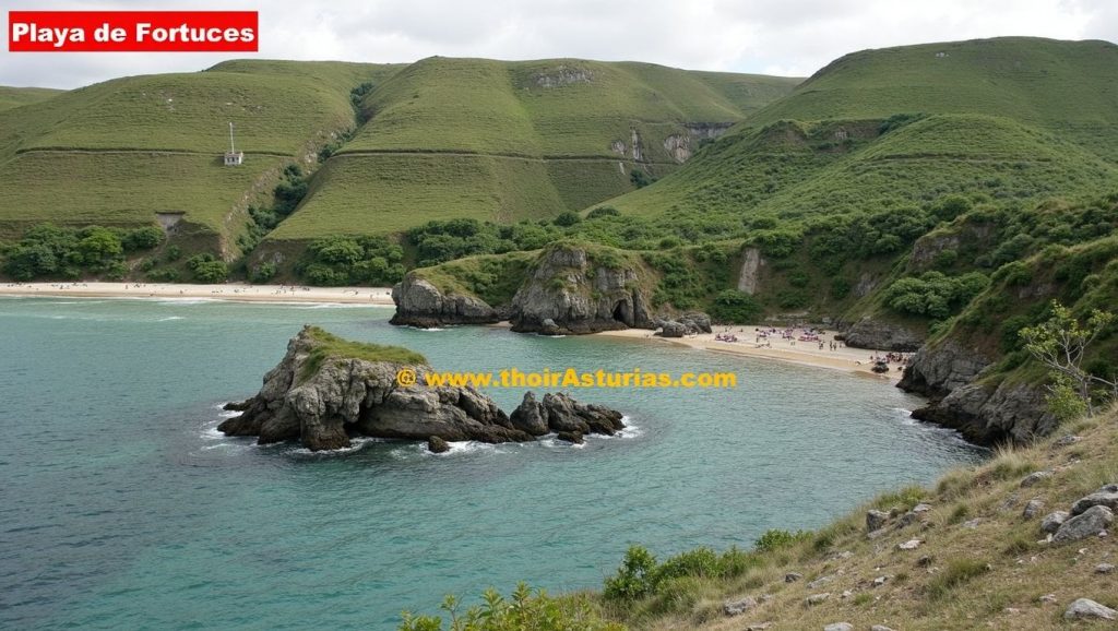 Acantilados y costa de Portacos, Llanes (Asturias)