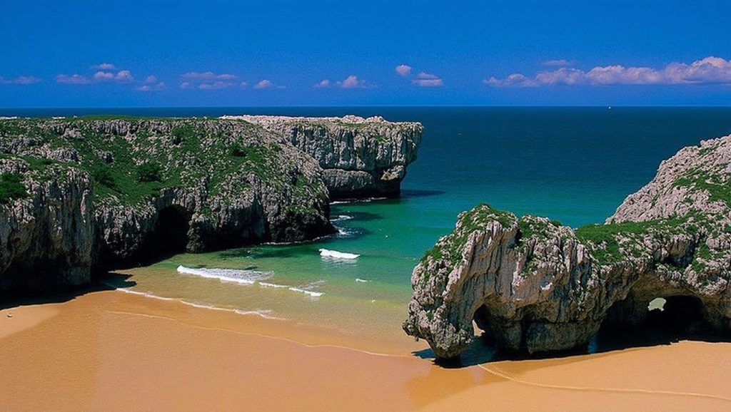 Entorno natural de Portaquinos en Asturias