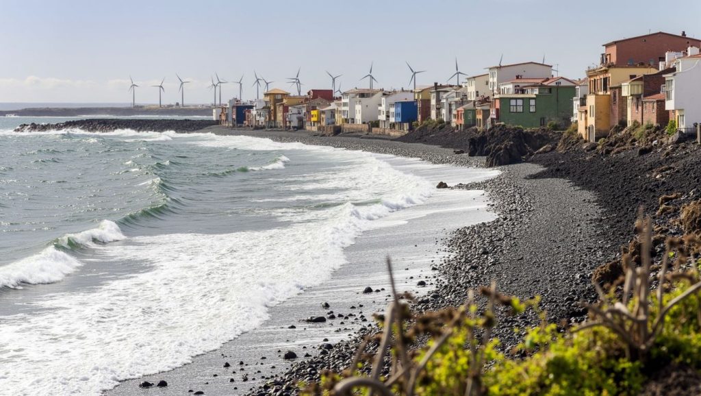 Panorámica de Pozo Izquierdo, Gran Canaria