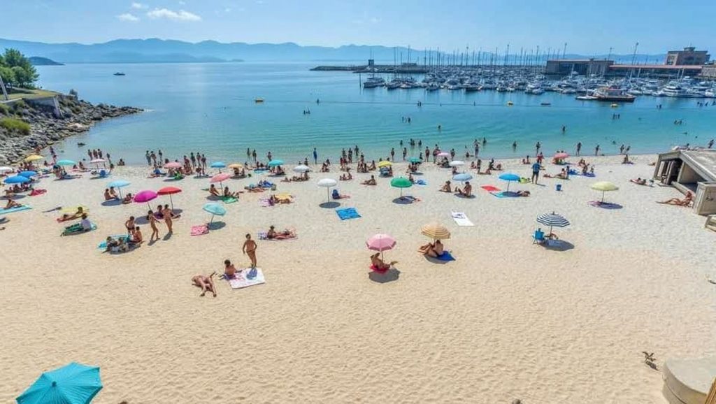 Arena de Praía da Panadeira, Sanxenxo (Pontevedra)