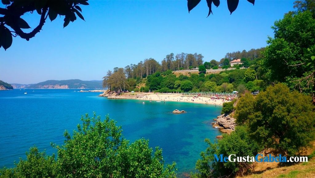 Entorno natural de Praíña de Toralto de Fóra en Pontevedra