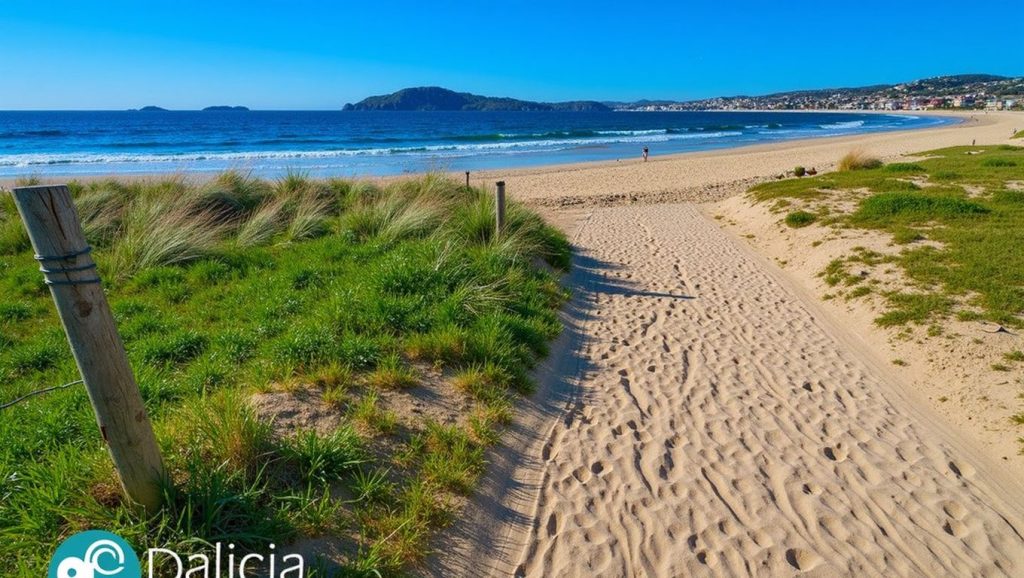 Arena de Praia América, Nigrán (Pontevedra)