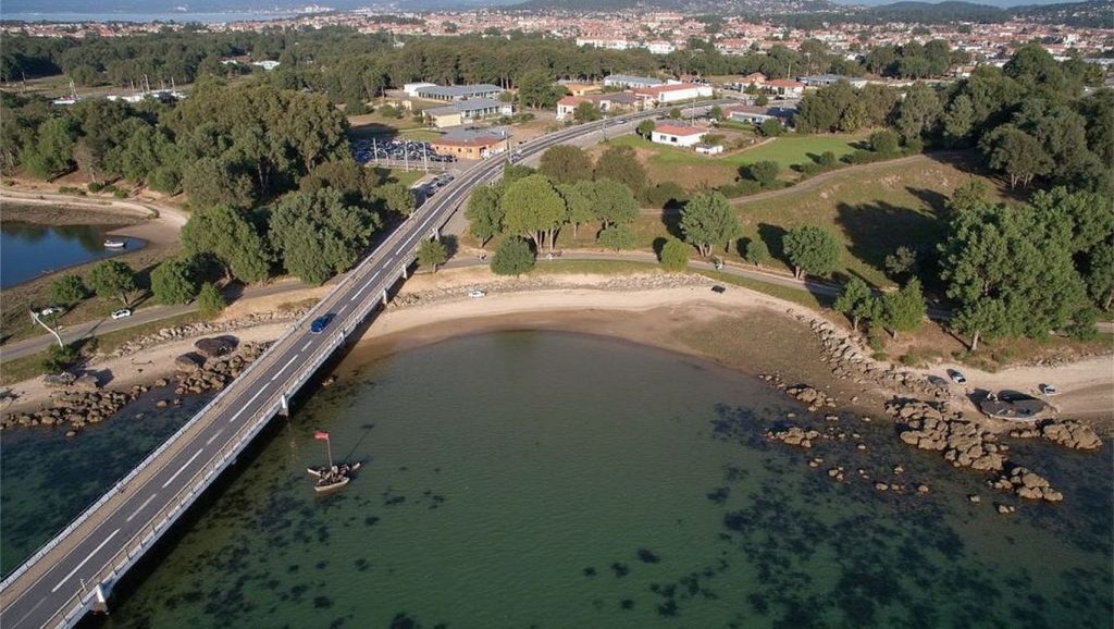 Praia Cabalgada en Vilanova de Arousa (Pontevedra)