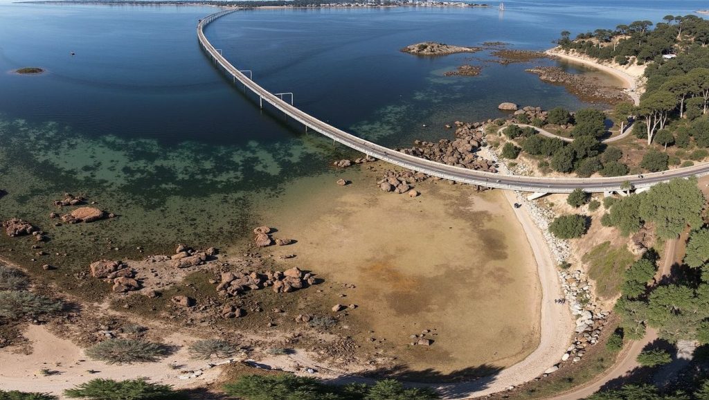 Costa de Praia Cabalgada en Vilanova de Arousa, Pontevedra