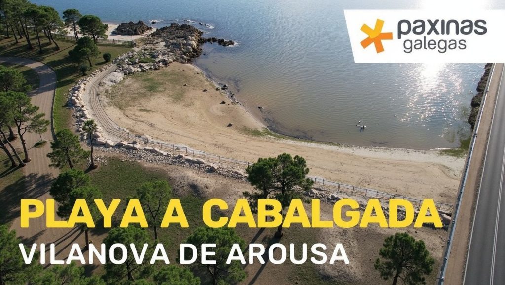 Arena de Praia Cabalgada, Vilanova de Arousa (Pontevedra)