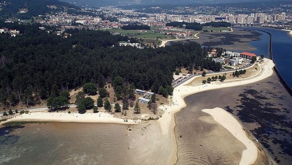Arena de Praia Cabeceira, Poio (Pontevedra)