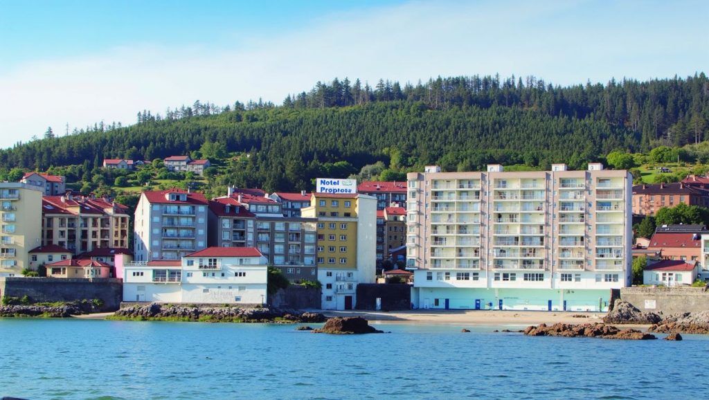 Panorámica de Praia Carabuxeira, Pontevedra