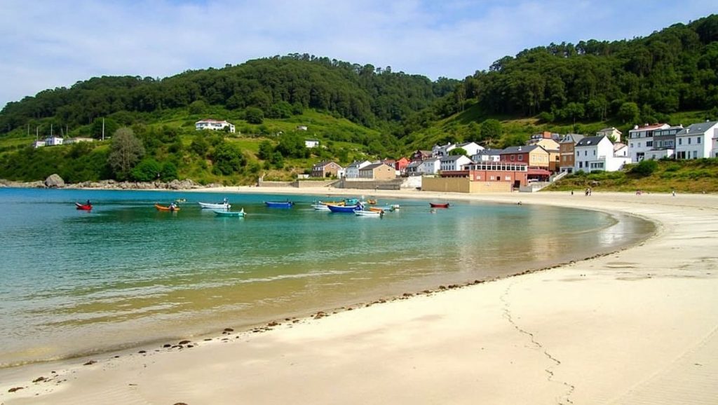 Camino de acceso a Cativa, Galicia, A Coruña