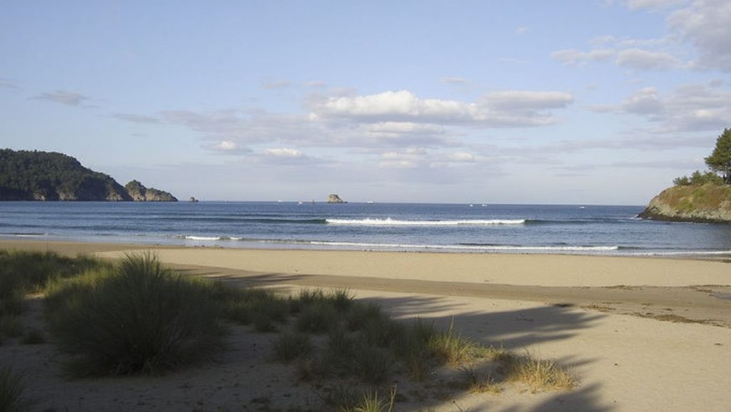Panorámica de Praia da Abrela, Lugo